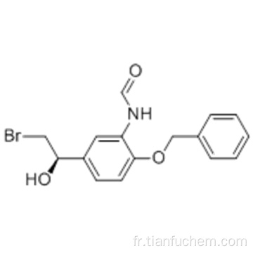 Formamide, N- [5 - [(1R) -2-bromo-1-hydroxyéthyl] -2- (phénylméthoxy) phényle] CAS 201677-59-0